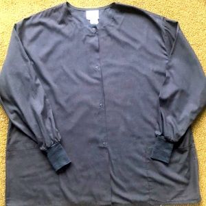 Women’s Scrub Jacket-Black